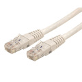 CAT6 RJ45 Geformtes UTP Gigabit CAT6 Patchkabel 15FT Weiß